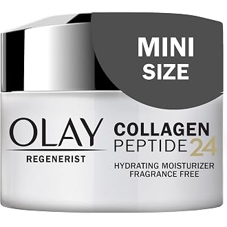 Olay Regenerist Collagen Peptide 24 Face Moisturizer, Trial Size, 0.5 oz