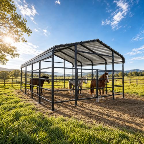 EROMMY PXWQOT313BK Livestock Shelter