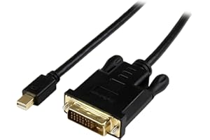 StarTech.com 6ft (1.8m) Mini DisplayPort to DVI Cable - Active Mini DP to DVI Adapter Cable - 1080p Video - mDP 1.2 to DVI-D 