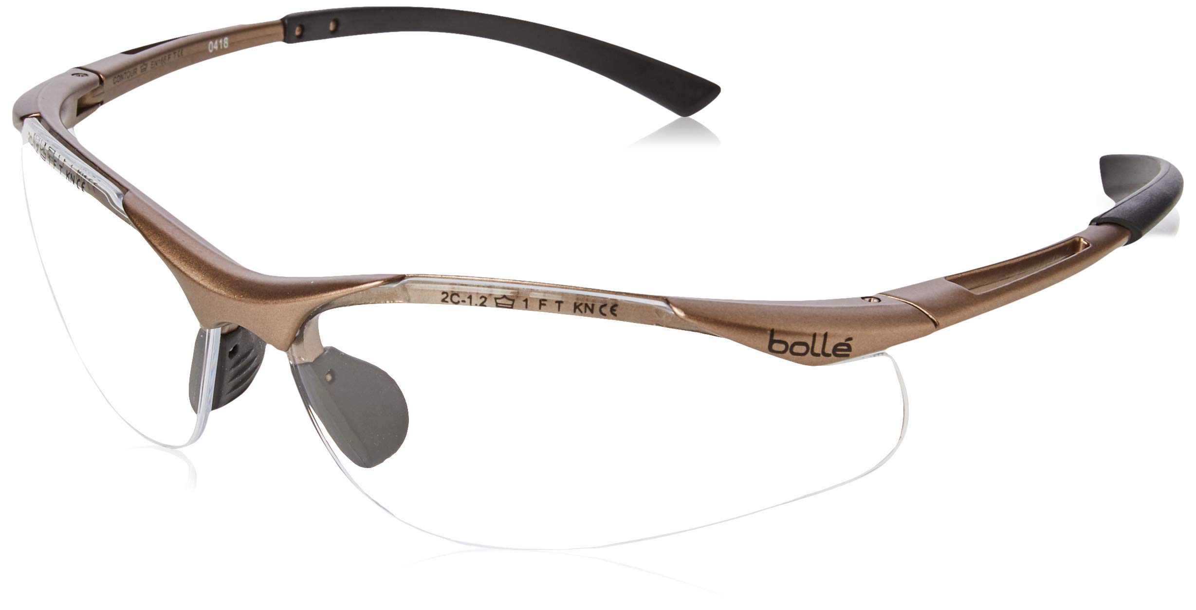 Bolle CONTPSI Bronze Nylon Frame Sports Temples with Tipgrip TPE Contour Glasses