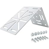 V-Fiabilidad L-Shape Dome Camera Bracket Adapter,Universal Wall Ceiling Mount Bracket Adapter Mount Extension Support Compatible with Dome Camera, Security CCTV Cameras