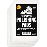 Walrus Oil - Non-Woven Sanding/Polishing Pads for Woodworking and Metal Buffing, Size 6"x9" - Pack of 10 (0000 Non-Abrasive)