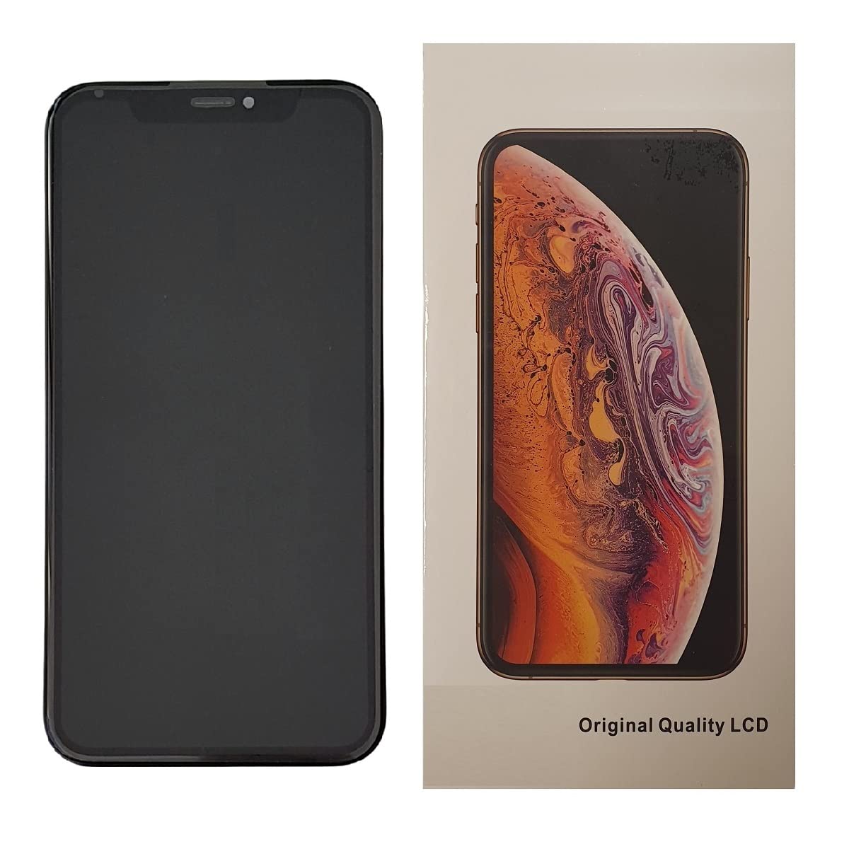 TY BETTERY® Display IN-CELL compatible with iPhone XR TFT/Glass touch screen — image 1