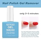 IFUDOIT Gel Nail Polish Remover 2 Pack Professional Soak Off view 2