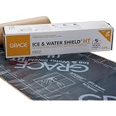 Grace Vycor Ice and Water Shield HT Self Adhering Underlayment-75 Feet (225 Square Feet) - Single Roll