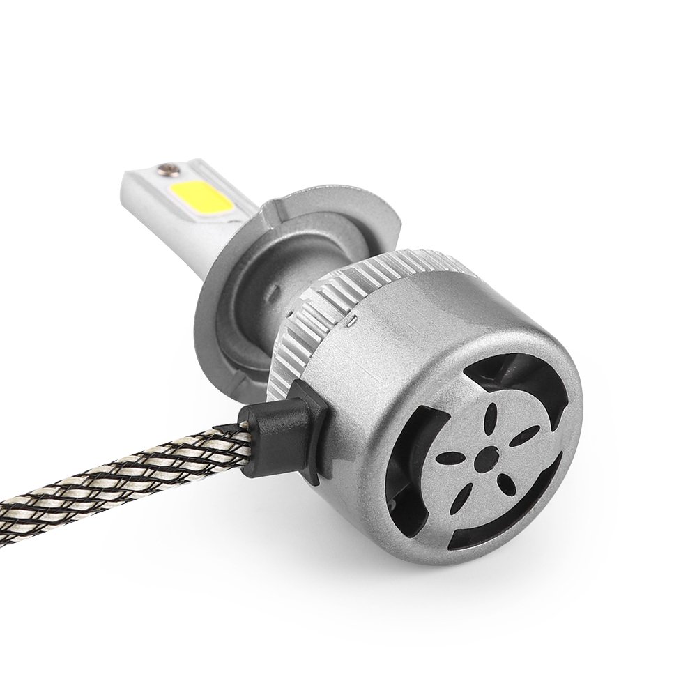 AGM LED C6 H7 Luces Delanteras del Coche (Low Beam), 36W Alta Potencia LED COB Bombillas para Faros Delanteros, 2pcs/paquete