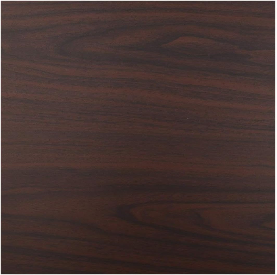 Wood Grain Contact Paper Black Walnut Look Film Countertops Wallpaper Sticker Peel and Self-Adhesive Wrap 40cm x 10m
