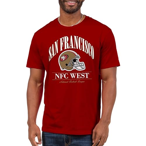 San Francisco 49ers NFL Prep - Fan T-Shirt for Men and Women Cardinal Red