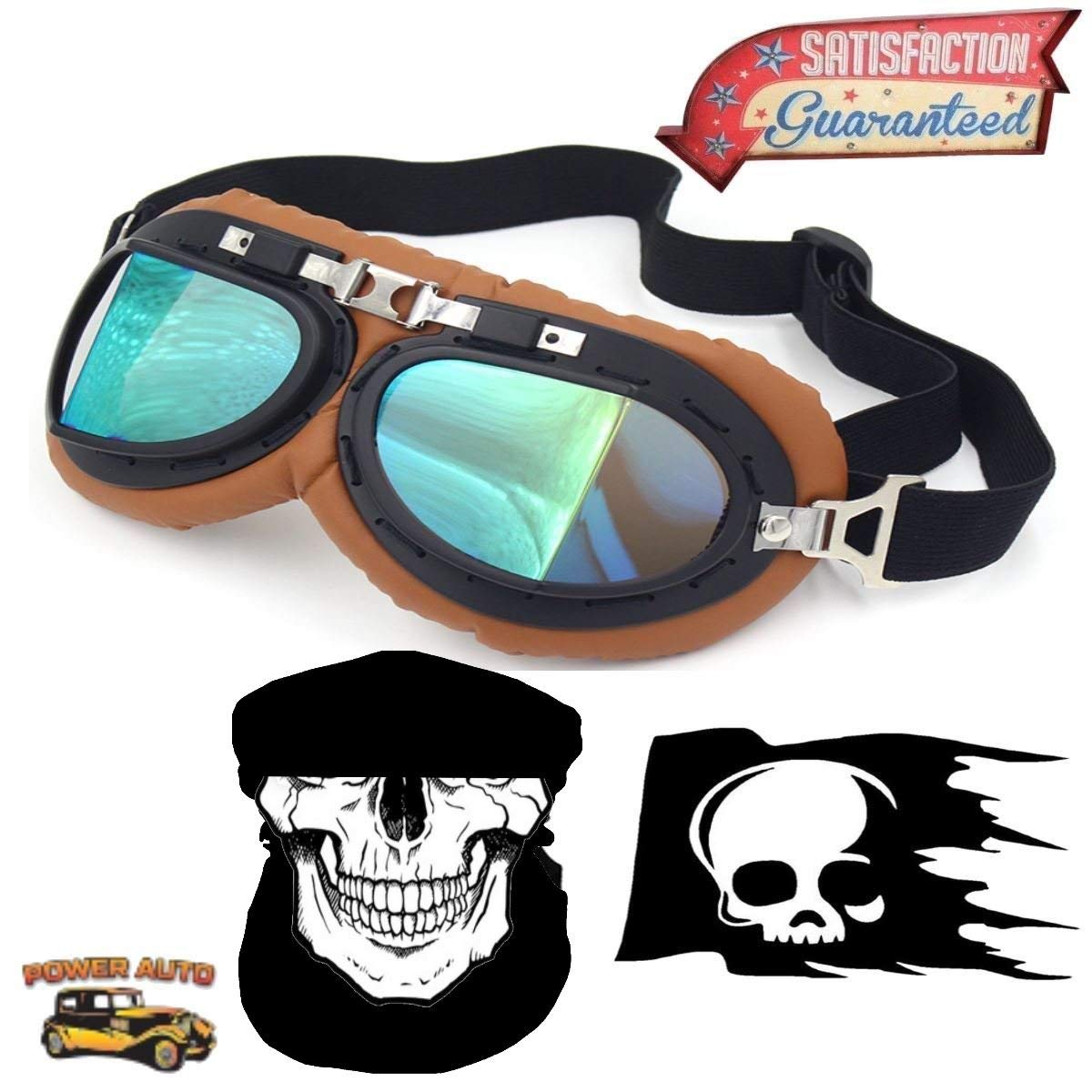 how to wear motorcycle goggles