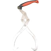 FITOOL 12 Inches (300MM) Log Carrier, Log Tongs, Log Lifting Hook, Timber's Tongs for Lifing Logs, Total Length 17.6 Inches