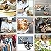 Gerior Dishwasher Safe Kitchen Shears - Heavy Duty Utility Scissors for Cutting Chicken, Poultry, Seafood, Meat, Food
