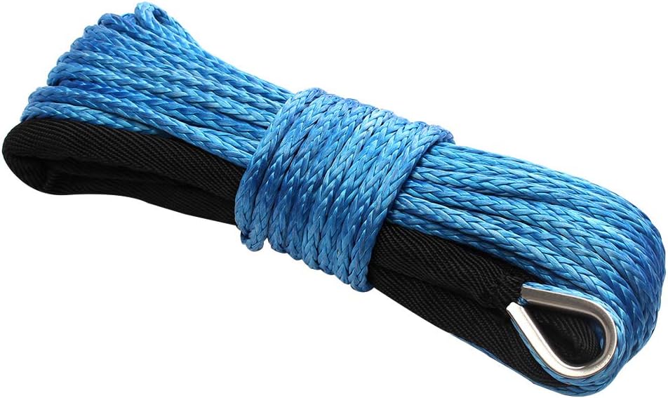 Synthetic Winch Rope, Winch Cable Rope with Sheath for atvs