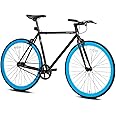AVASTA Single-Speed Fixed Gear Urban Commuter Fixie Bike Flip Flop Hub Bicycle, Multiple Colors