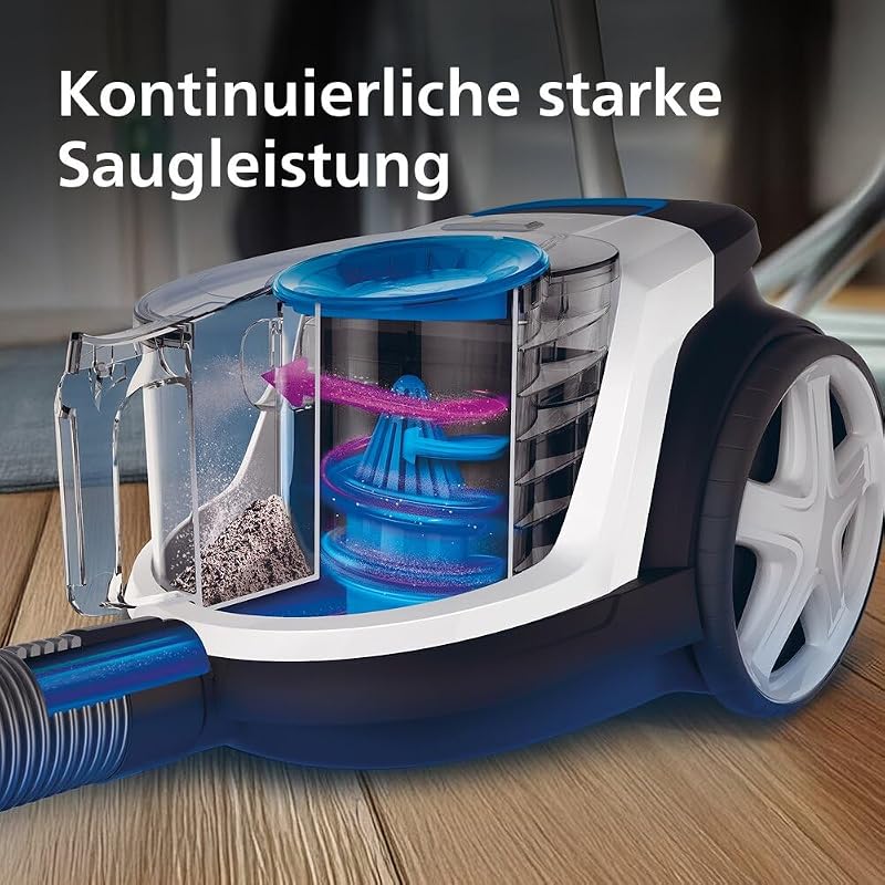Beutelloser Staubsauger 3000 Serie, Weiß, 900 W