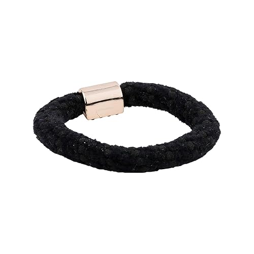 Thick Black Hair Scrunchie Jewellery for Women