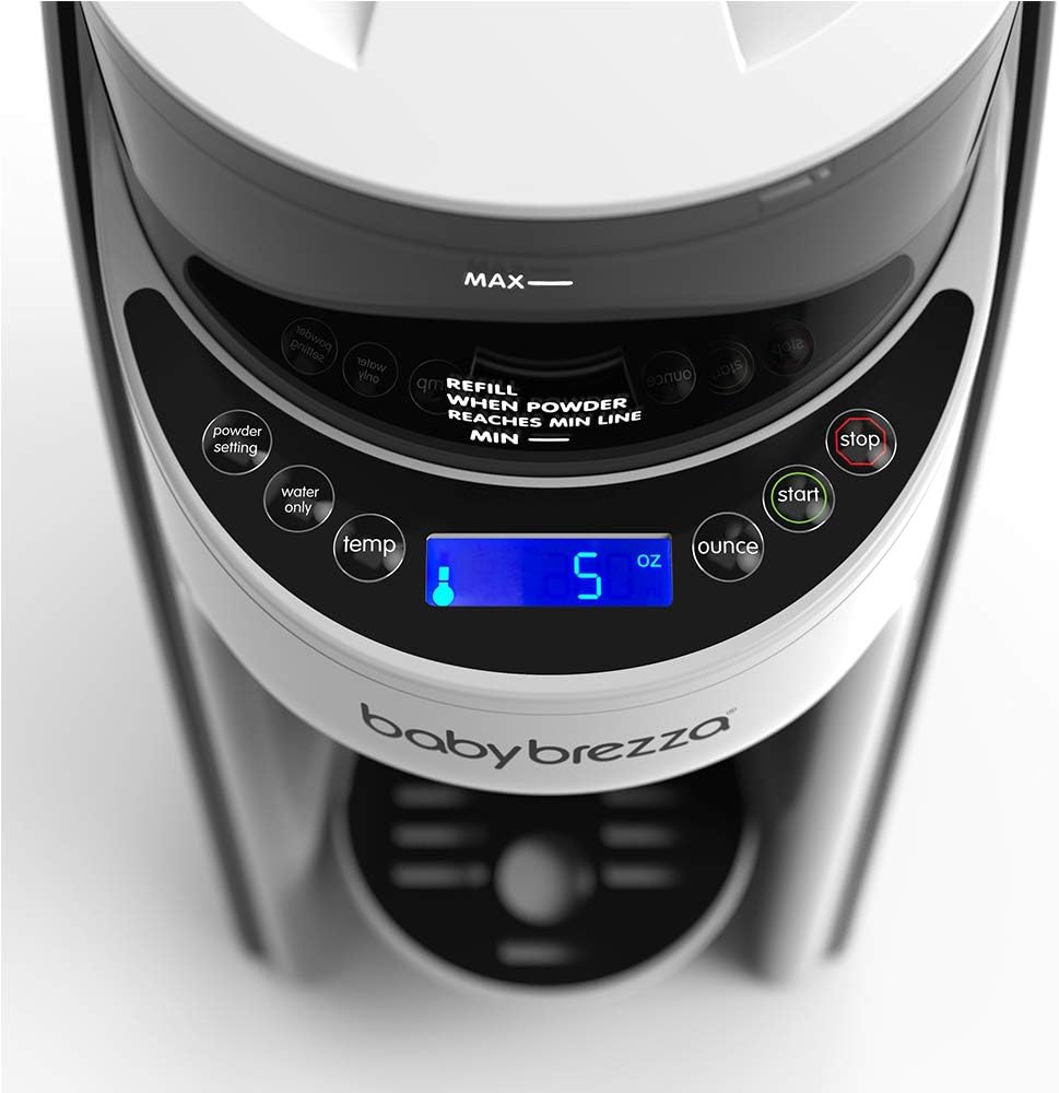 baby brezza setting for enfamil