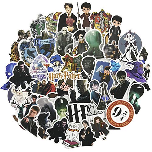 MOQIAN Laptop Stickers for Kids&Teen Waterproof Skateboard Pad Car Snowboard Bicycle Luggage Decal 44Pcs Pack