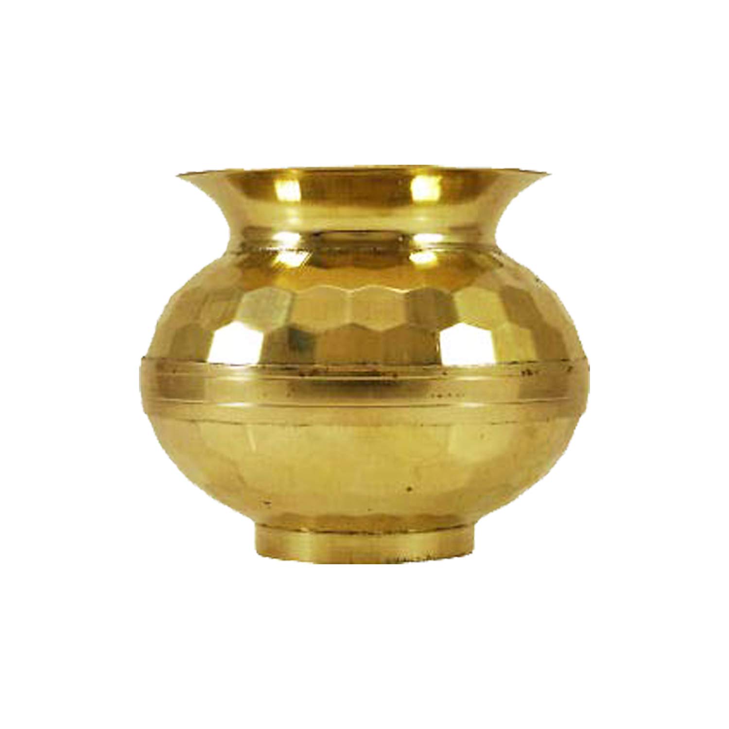 Buy Salvus App SOLUTIONS Brass Kalash/Lota for Pooja, Karwa Chauth, 3-Inch, Golden Online at Low Prices in India - Amazon.in