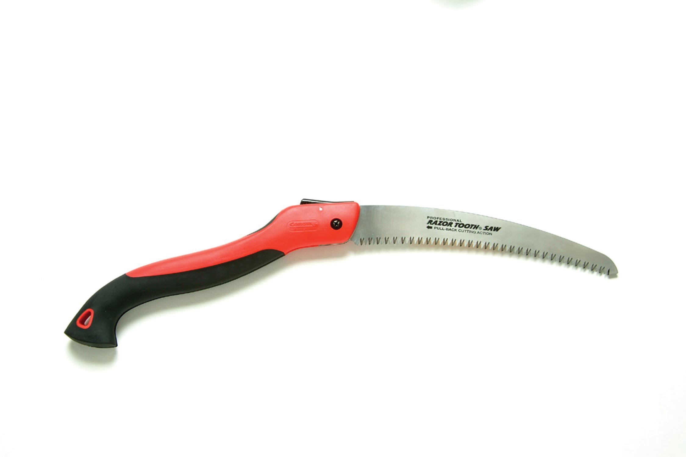 Corona RS 7265D Razor Tooth Folding Pruning Saw, 10Inch Curved Blade
