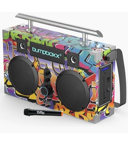 Amazon.com: Bumpboxx Bluetooth Portable Speaker Boombox Flare8 Pro