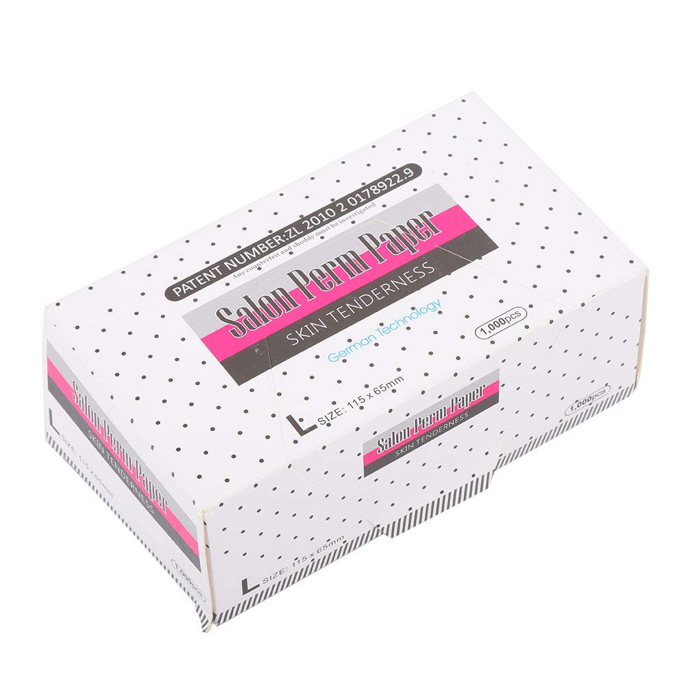 Ultra-Thin Breathable Perming Paper for Salon & Home Use, Folding Mesh Design Compatible with Permanent Wave & Styling Tools
