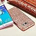 S7 Edge Glitter TPU Case, Houshine Premium Electroplated Bumper Bling Soft Cover Case for Samsung Galaxy S7 Edge, Rose Gold