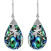 Shiney earrings for women - Boho Unique Abalone Jewelry for Women - Costume Vintage Birthday Gifts Birthday Christmas Gifts