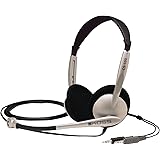 Koss CS100 Speech Recognition Computer Headset, Silver and Black