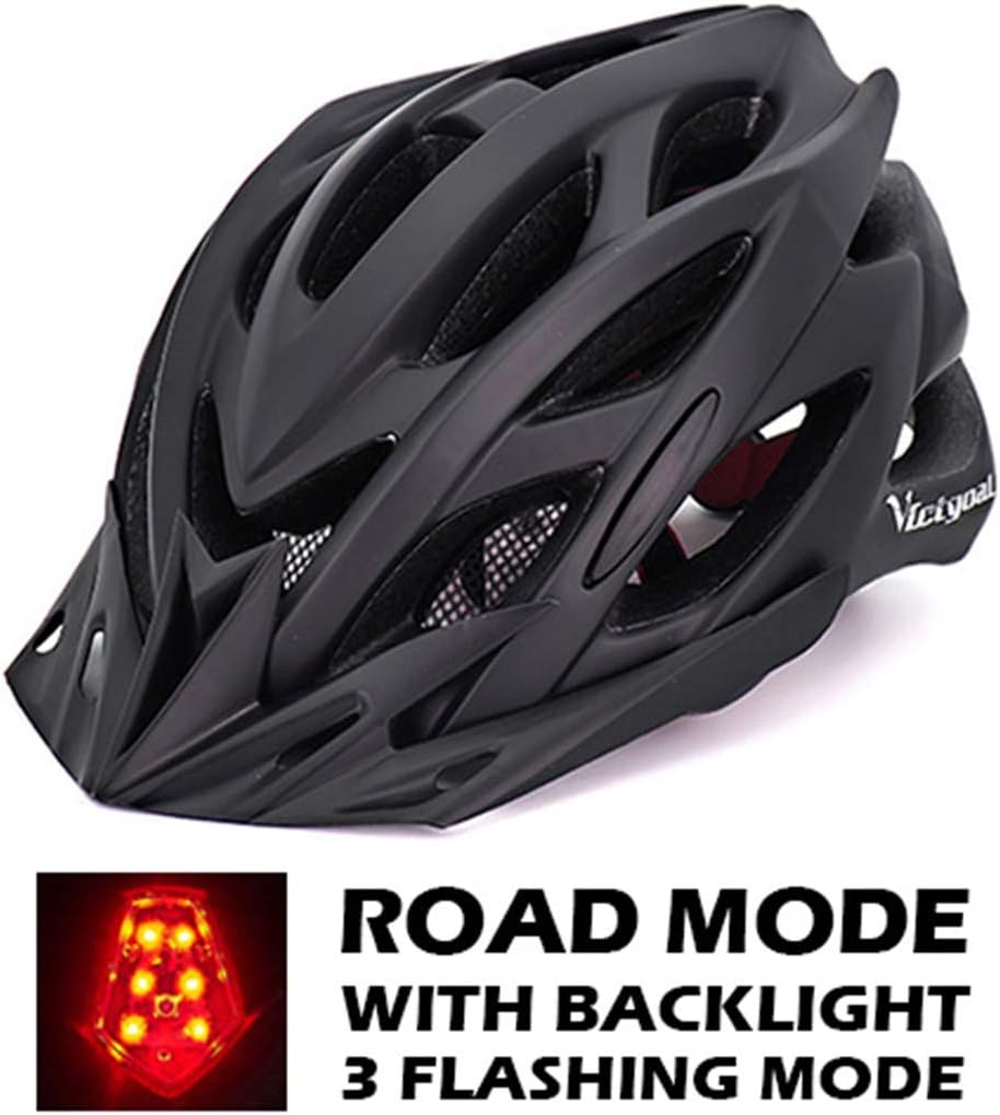 Fahrradhelm Ledleuchten Visiere Für Männer Frauen Atmungsaktive