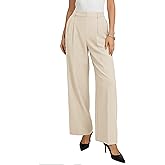 GRACE KARIN Work Pants Women, Wide Leg High Waist Wrinkle Free Trousers Slacks with Pockets, Business Casual Outfits
