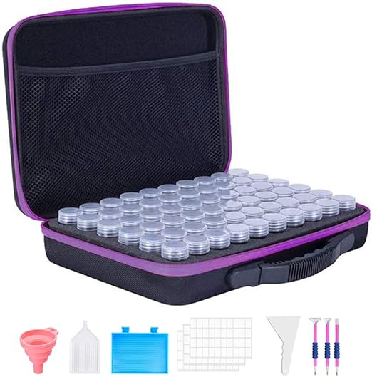 HomeCraftology - Caja de almacenamiento de 60 rejillas para ...