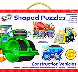 Galt Toys Inc Shaped Construction Vehicles Puzzle