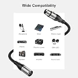 EBXYA XLR Microphone Cable 10M 30FT 2 Pack 3 Pin Balanced Male to Female view 5