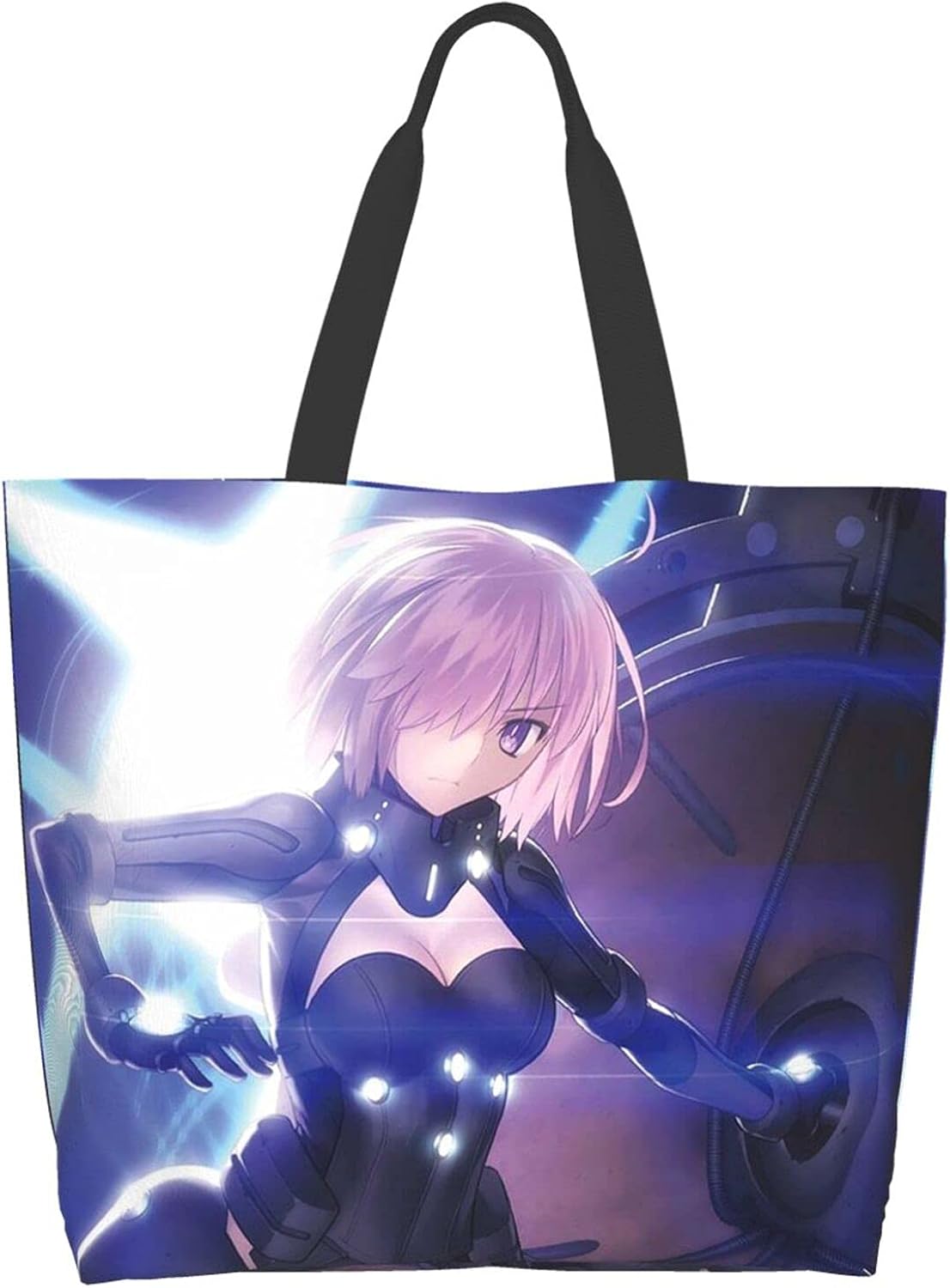 Amazon 便利袋ファッション ポータブル収納バッグfgo Fate Grand Order 3 ワンショルダーコンビニエンスバッグ 大容量ショルダーバッグ 防水性と耐摩耗性 環境にやさしいショッピングバッグ Unbeanded シューズ バッグ