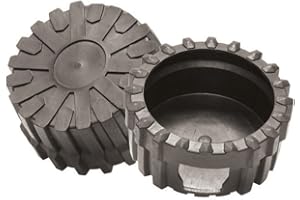Uniweld GB20S Protective Rubber Gauge Boots, 2-Inch, Black, 2-Pack