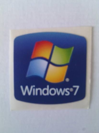 Windows 7 Stickers Amazon Co Uk Pc Video Games