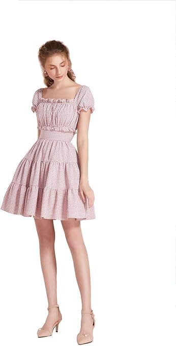 pink casual dresses