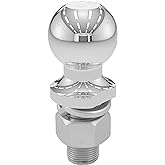 CURT Manufacturing 40037 2 In. Diameter Chrome Trailer Ball