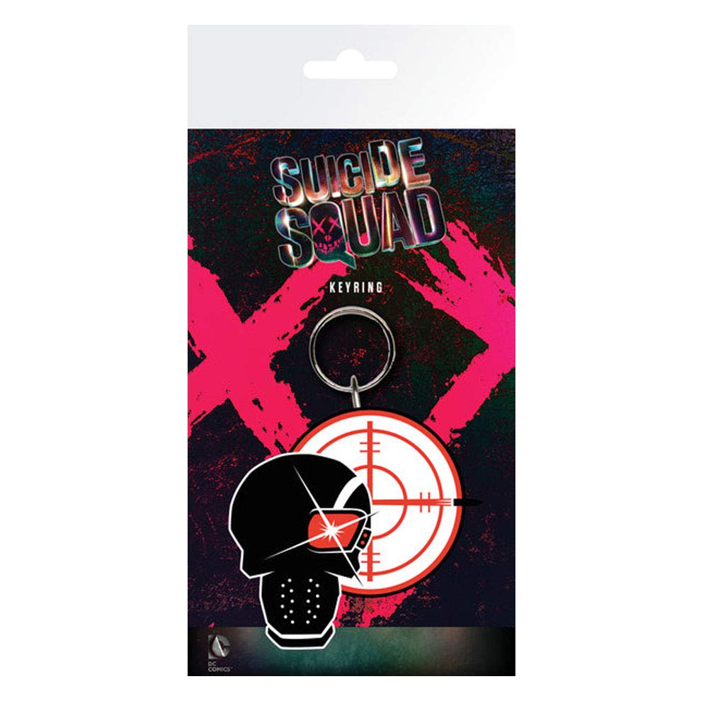 DC Comics Suicide Squad, Deadshot Skull, Keyring