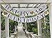 Happy 30th Birthday Banner - Gold Hearts and Ribbon - Birthday Decorations