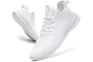 DLWKIPV Running Shoes for Men Casual Slip on Tennis Shoes Fashion Sneaker Lightweight Breathable Gym Athletic Sports Walking Shoes