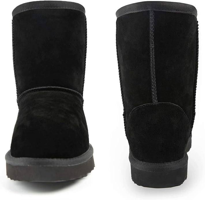 MUSSHOE Classic Waterproof Leather Comfortable