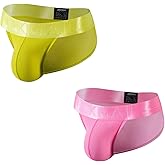 JOCKMAIL 2Pack/PCS Mens Briefs Underwear Breathable Mesh Low Waist Comfort Underwear Briefs Men Underpants