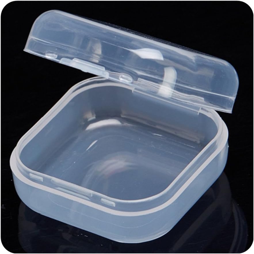Travel Portable Transparent Plastic Storage Box Small Kit Medicine Drug Pill Case (31 pack of 12)