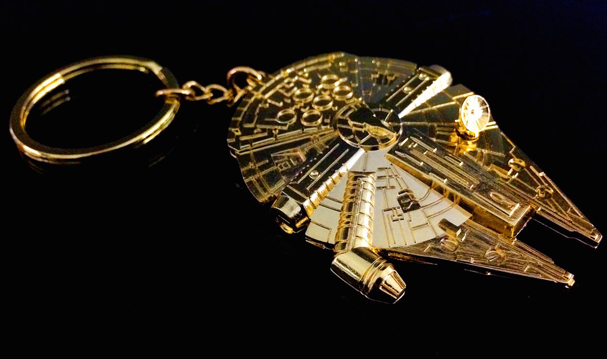millennium falcon keyring