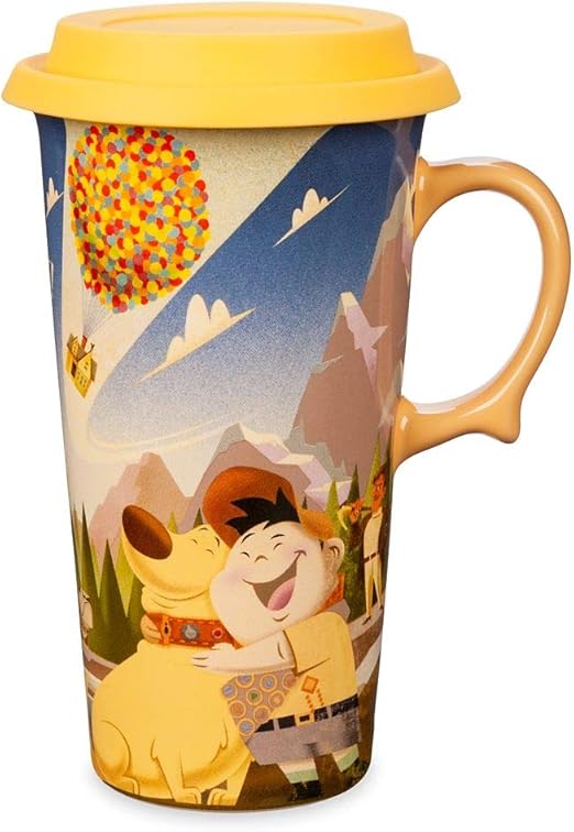 Disney Pixar Up Ceramic Travel Mug Kitchen & Dining
