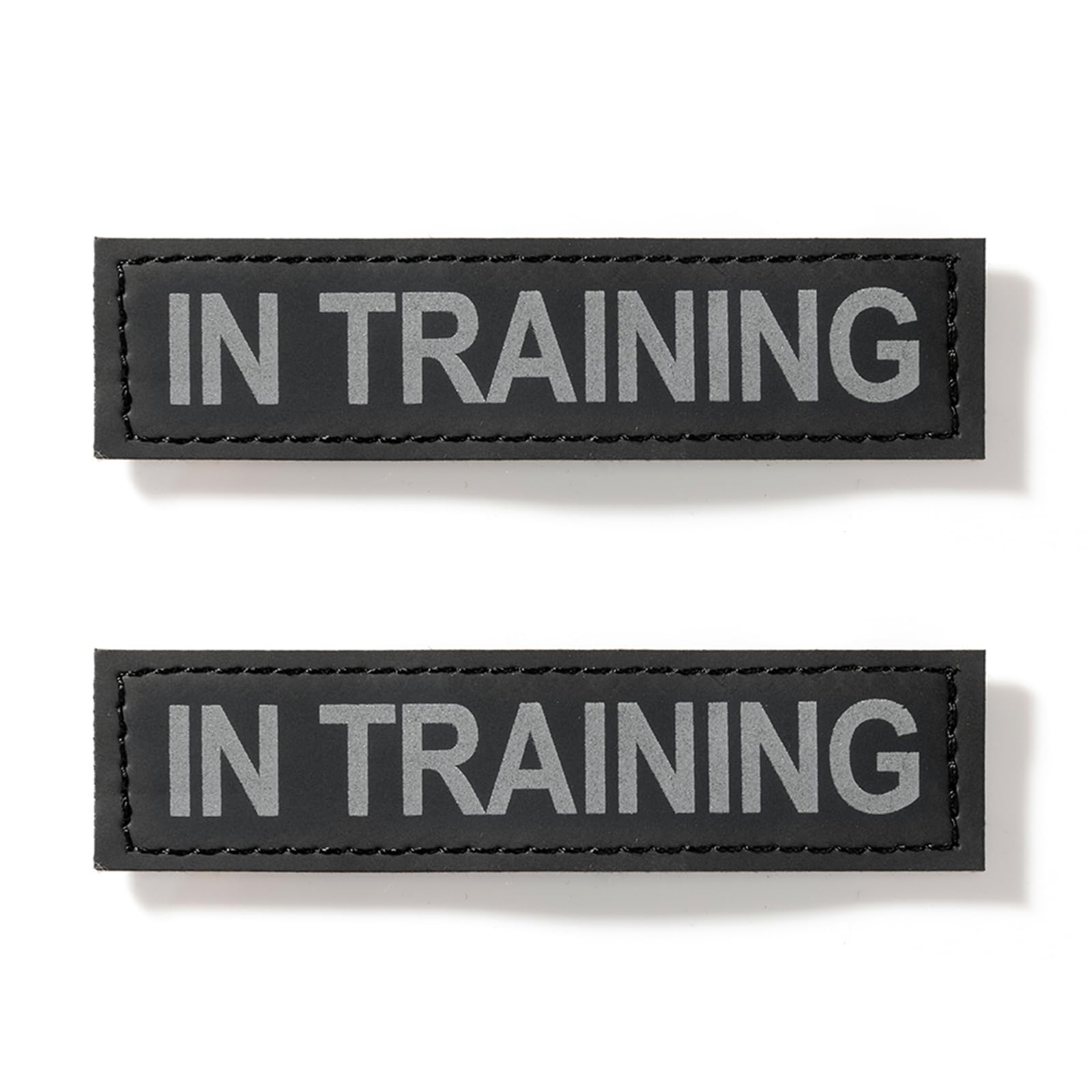 EXCELLENT ELITE SPANKER 2 Pcs Magic Sticker Morale Patch Reflective in Training Patch in Training Puppy for Dog Harnesses & Vests