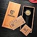 CUCOL Eco Faux Wooden Dail Leather Band Watches for Men and Women Casual Style Black Color