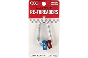 ACE TRUCKS MFG Ace Trucks Axle and Kingpin Re-Threader Dies Compatible with Most Skateboard Tools