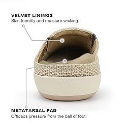 Plantar Fasciitis Slippers for Men with Arch